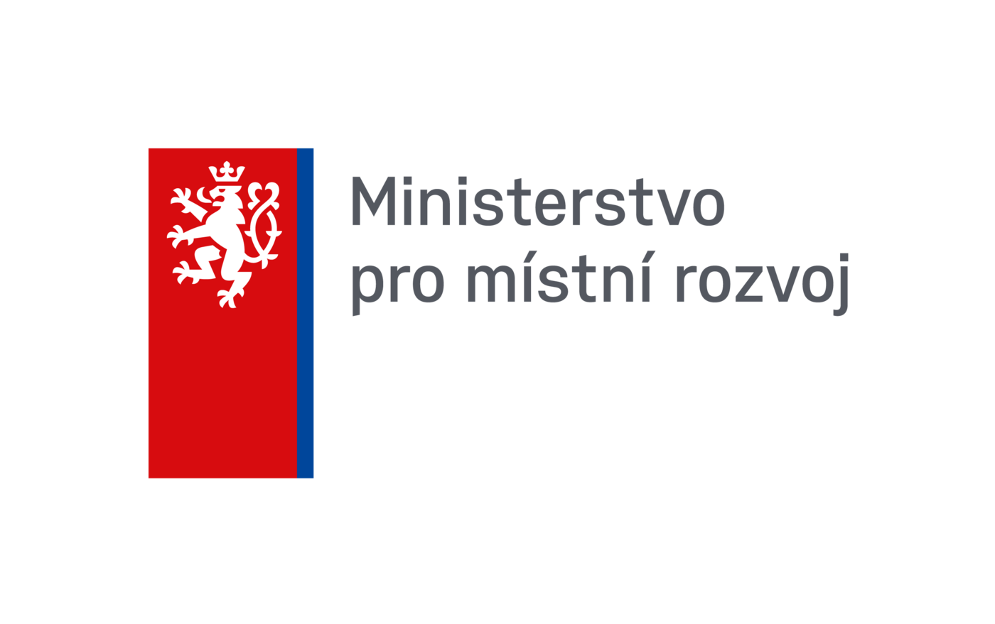 Logo Ministerstva pro místní rozvoj